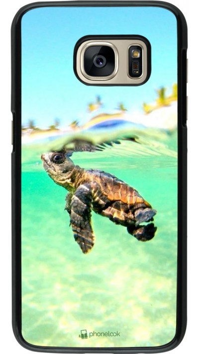 Coque Samsung Galaxy S7 - Turtle Underwater