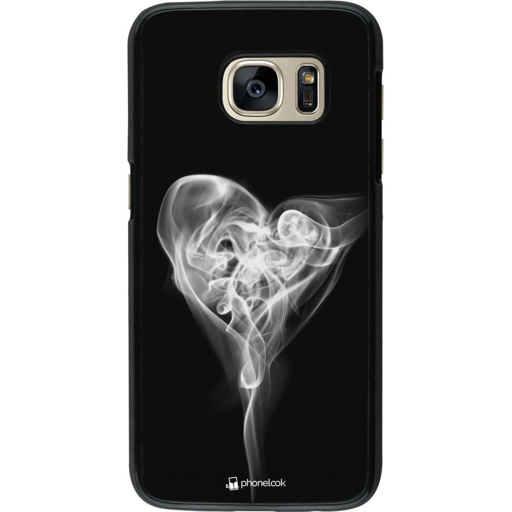 Coque Samsung Galaxy S7 - Valentine 2022 Black Smoke