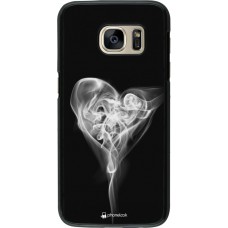 Hülle Samsung Galaxy S7 - Valentine 2022 Black Smoke