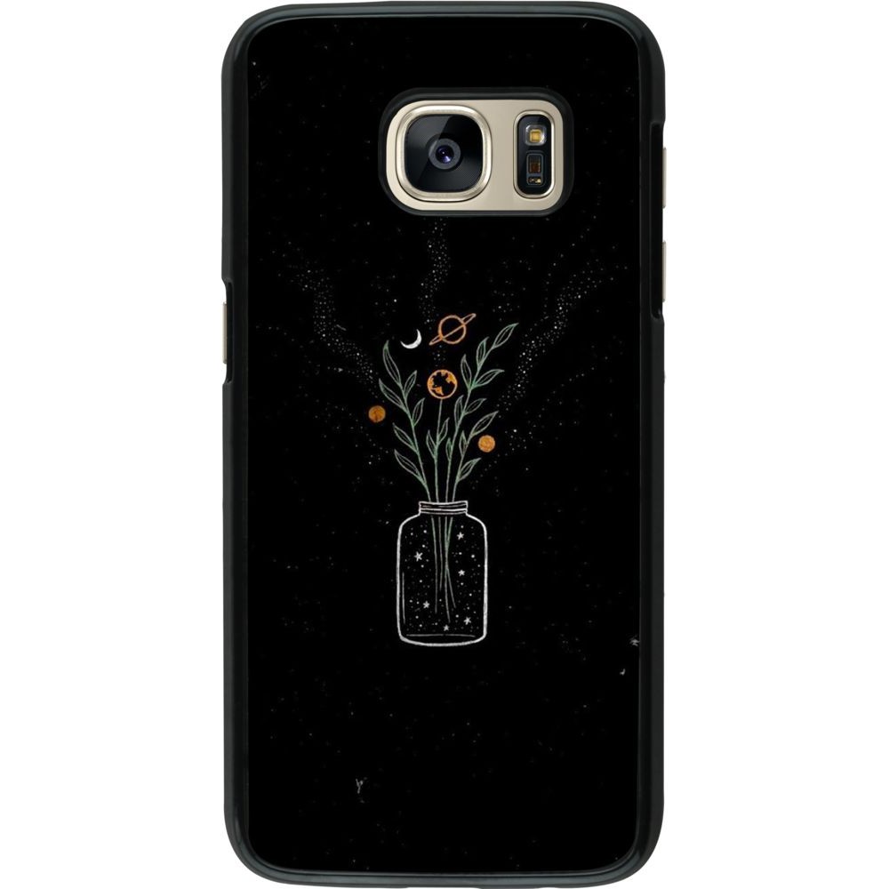 Hülle Samsung Galaxy S7 - Vase black