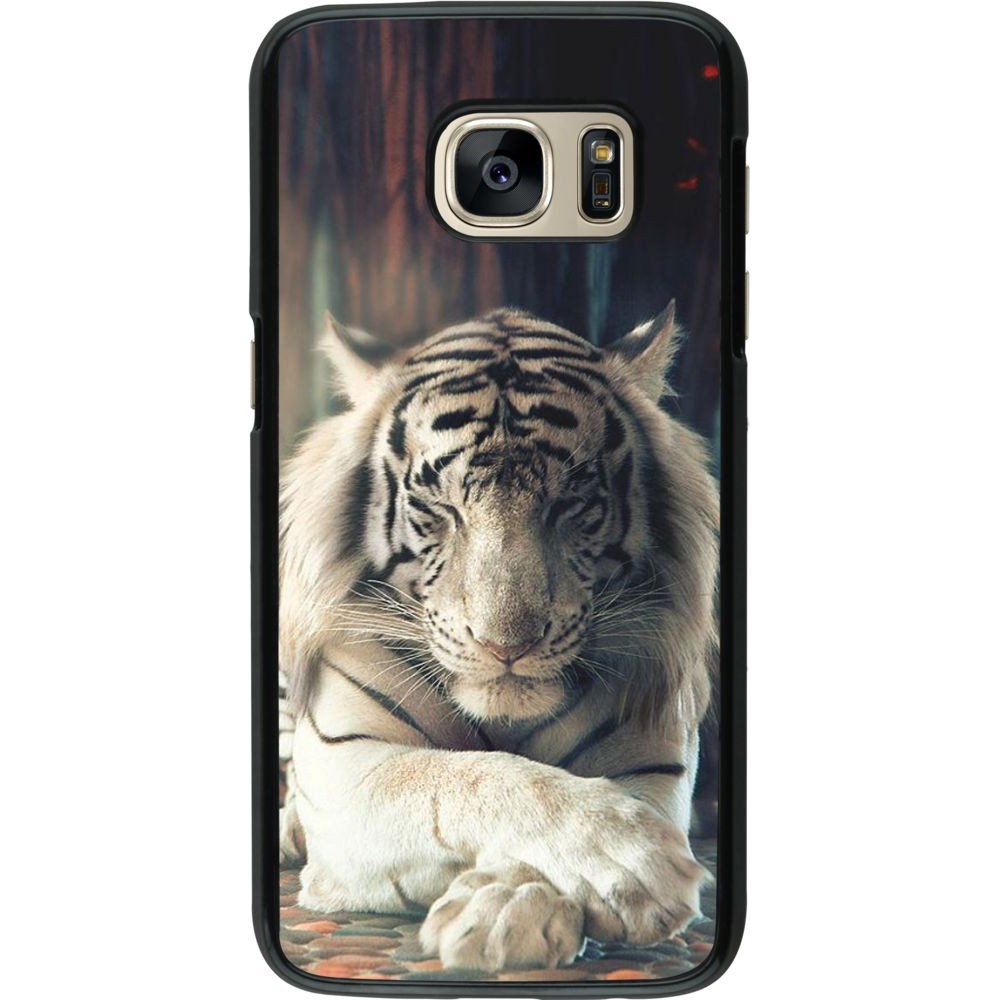 Hülle Samsung Galaxy S7 - Zen Tiger