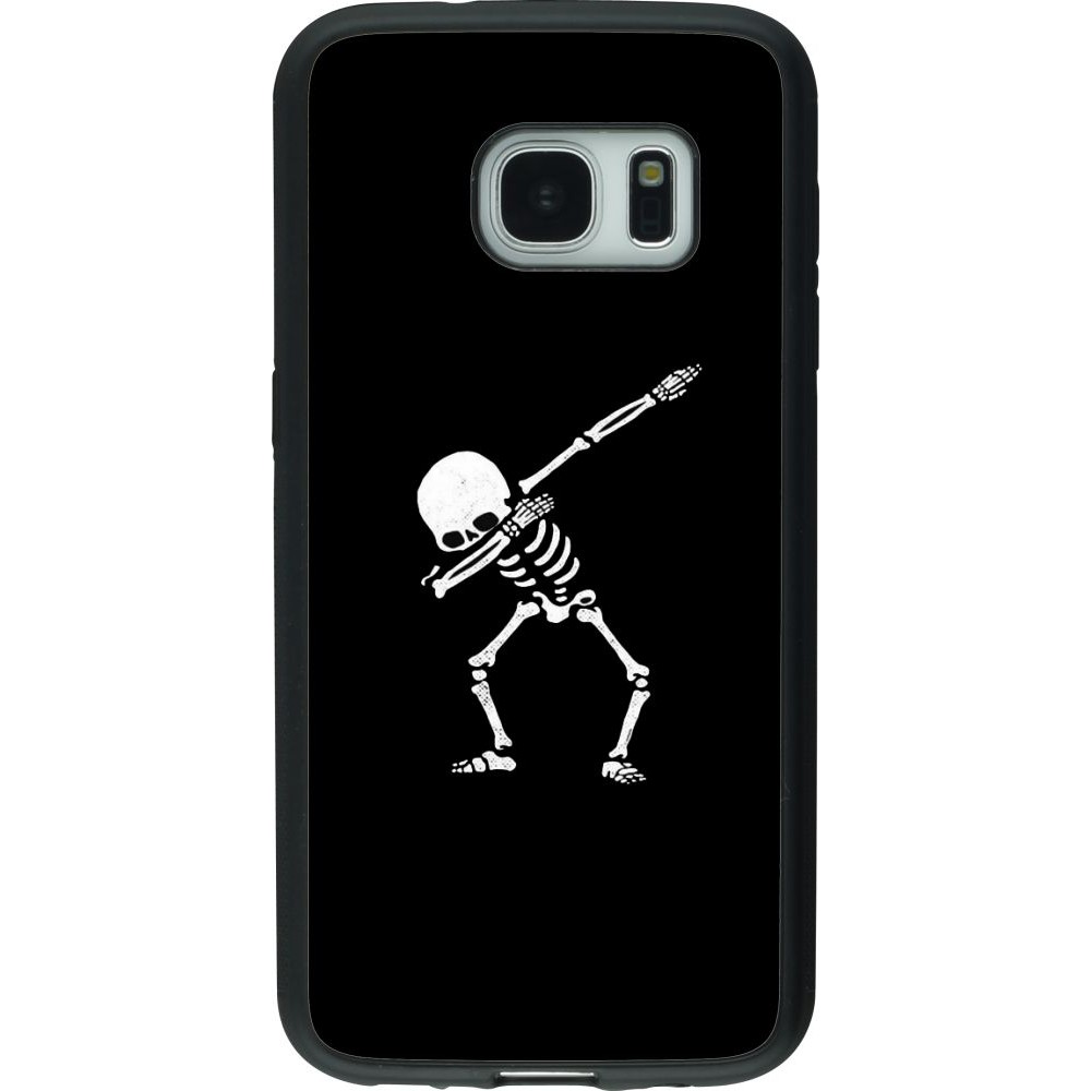 Coque Samsung Galaxy S7 - Silicone rigide noir Halloween 19 09
