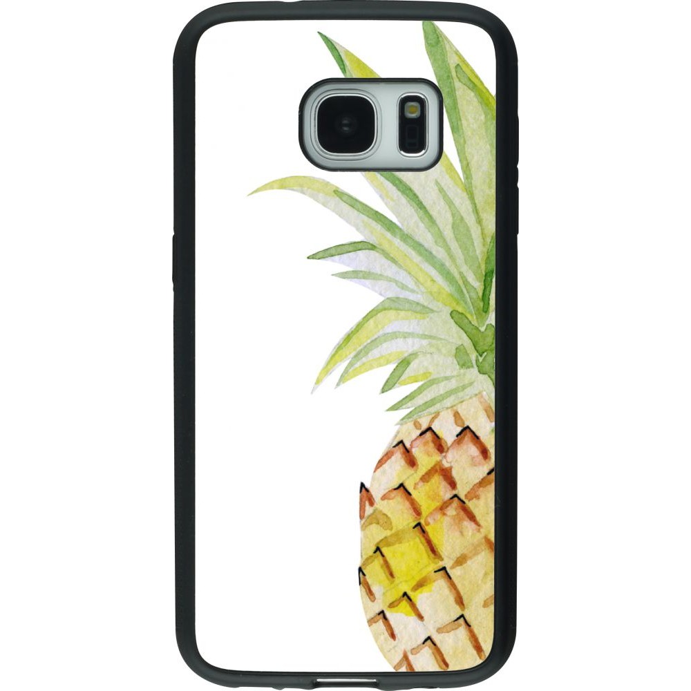 Coque Samsung Galaxy S7 - Silicone rigide noir Summer 2021 06