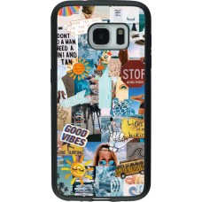 Coque Samsung Galaxy S7 - Silicone rigide noir Summer 2021 15