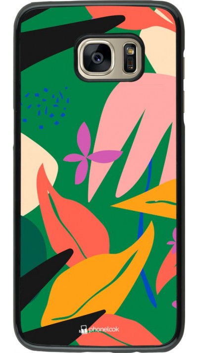 Coque Samsung Galaxy S7 edge - Abstract Jungle