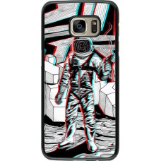 Coque Samsung Galaxy S7 edge - Anaglyph Astronaut