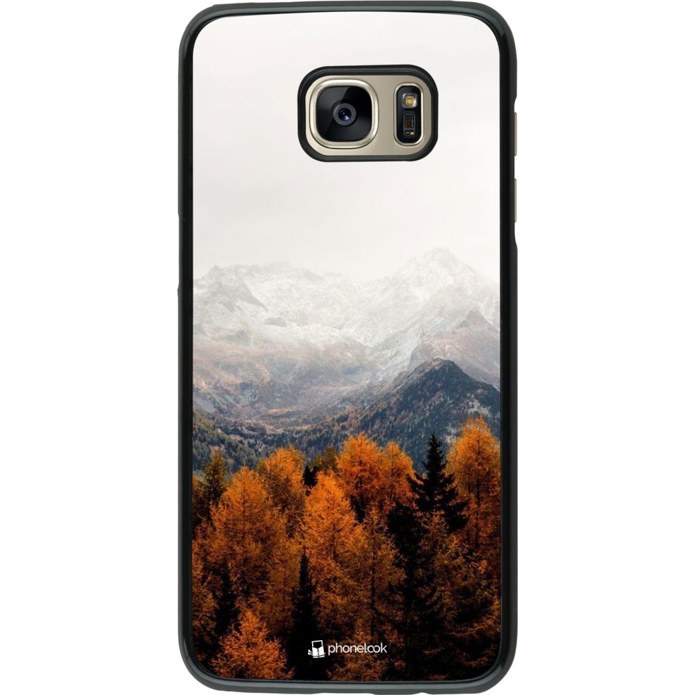 Hülle Samsung Galaxy S7 edge - Autumn 21 Forest Mountain