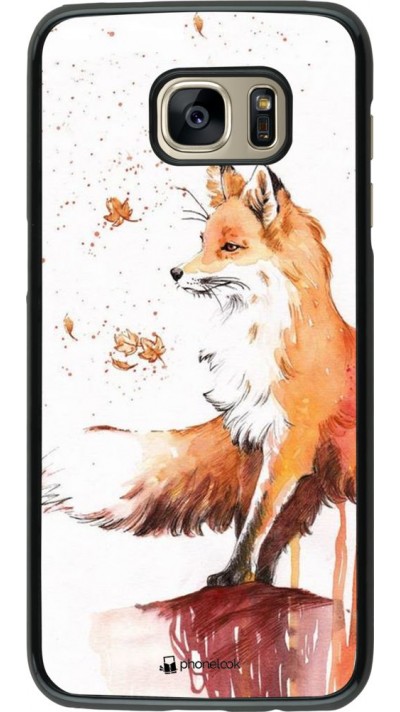 Coque Samsung Galaxy S7 edge - Autumn 21 Fox