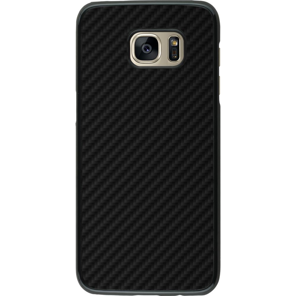 Hülle Samsung Galaxy S7 edge - Carbon Basic