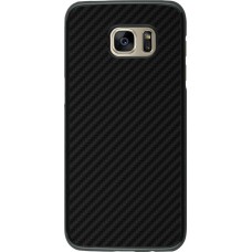Hülle Samsung Galaxy S7 edge - Carbon Basic