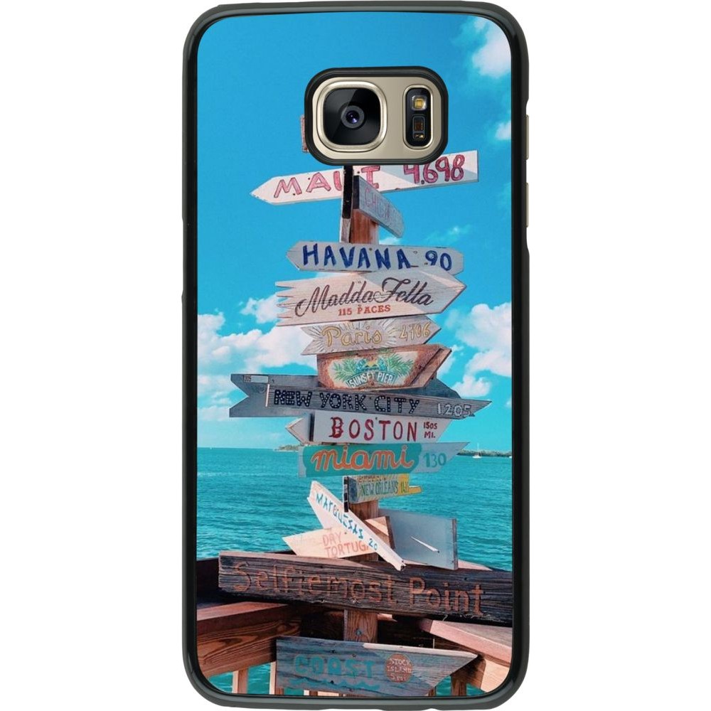 Coque Samsung Galaxy S7 edge - Cool Cities Directions