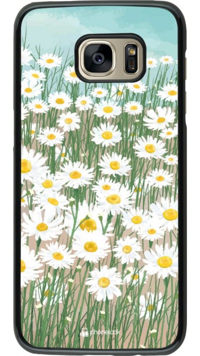 Hülle Samsung Galaxy S7 edge - Flower Field Art