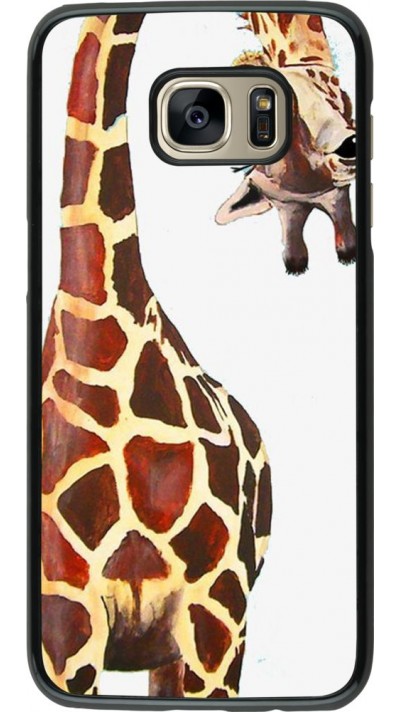 Hülle Samsung Galaxy S7 edge - Giraffe Fit
