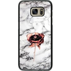 Hülle Samsung Galaxy S7 edge - Marble Rose Gold
