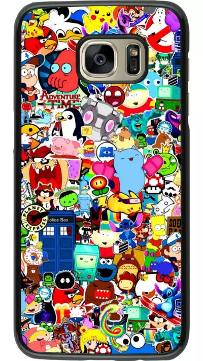 Coque Samsung Galaxy S7 edge - Mixed cartoons