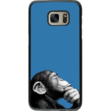 Hülle Samsung Galaxy S7 edge - Monkey Pop Art