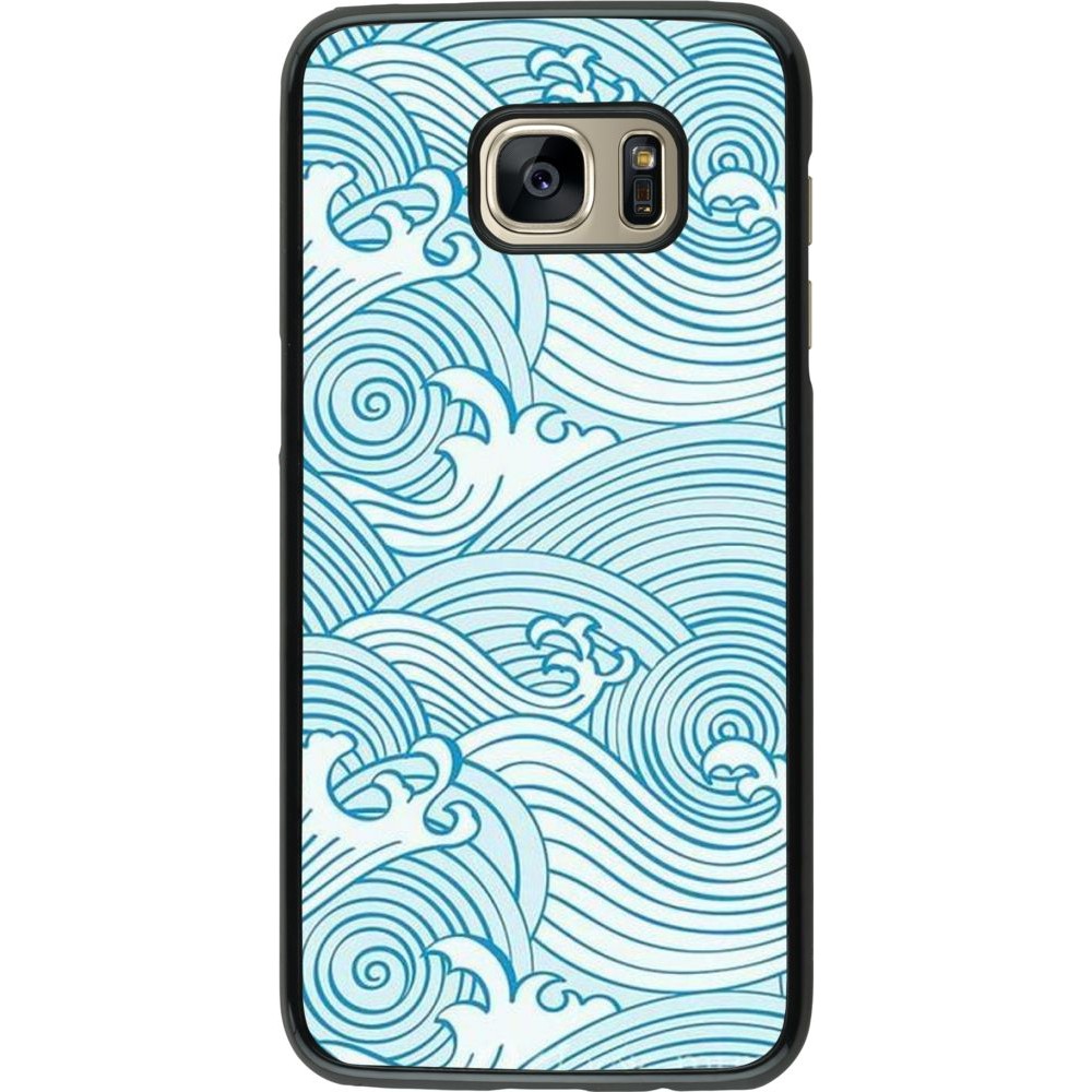Coque Samsung Galaxy S7 edge - Ocean Waves