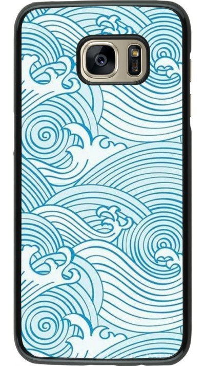 Coque Samsung Galaxy S7 edge - Ocean Waves