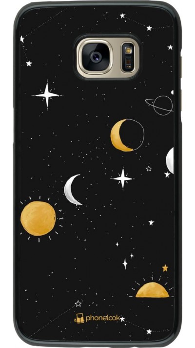 Coque Samsung Galaxy S7 edge - Space Vect- Or