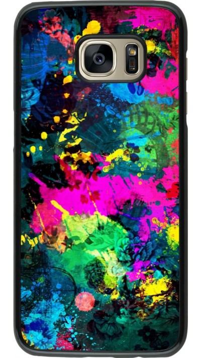 Coque Samsung Galaxy S7 edge - splash paint