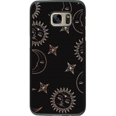 Coque Samsung Galaxy S7 edge - Suns and Moons