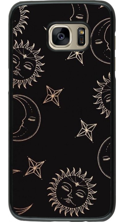 Coque Samsung Galaxy S7 edge - Suns and Moons