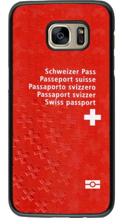Hülle Samsung Galaxy S7 edge -  Swiss Passport