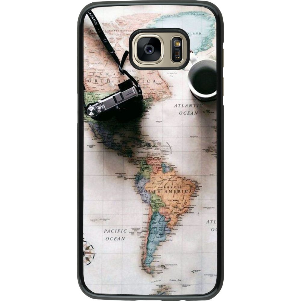 Hülle Samsung Galaxy S7 edge - Travel 01