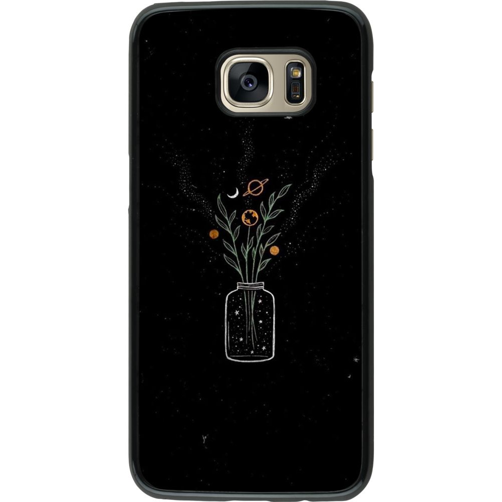 Coque Samsung Galaxy S7 edge - Vase black