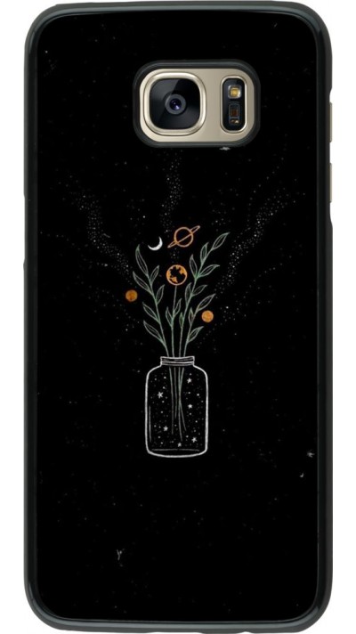 Hülle Samsung Galaxy S7 edge - Vase black