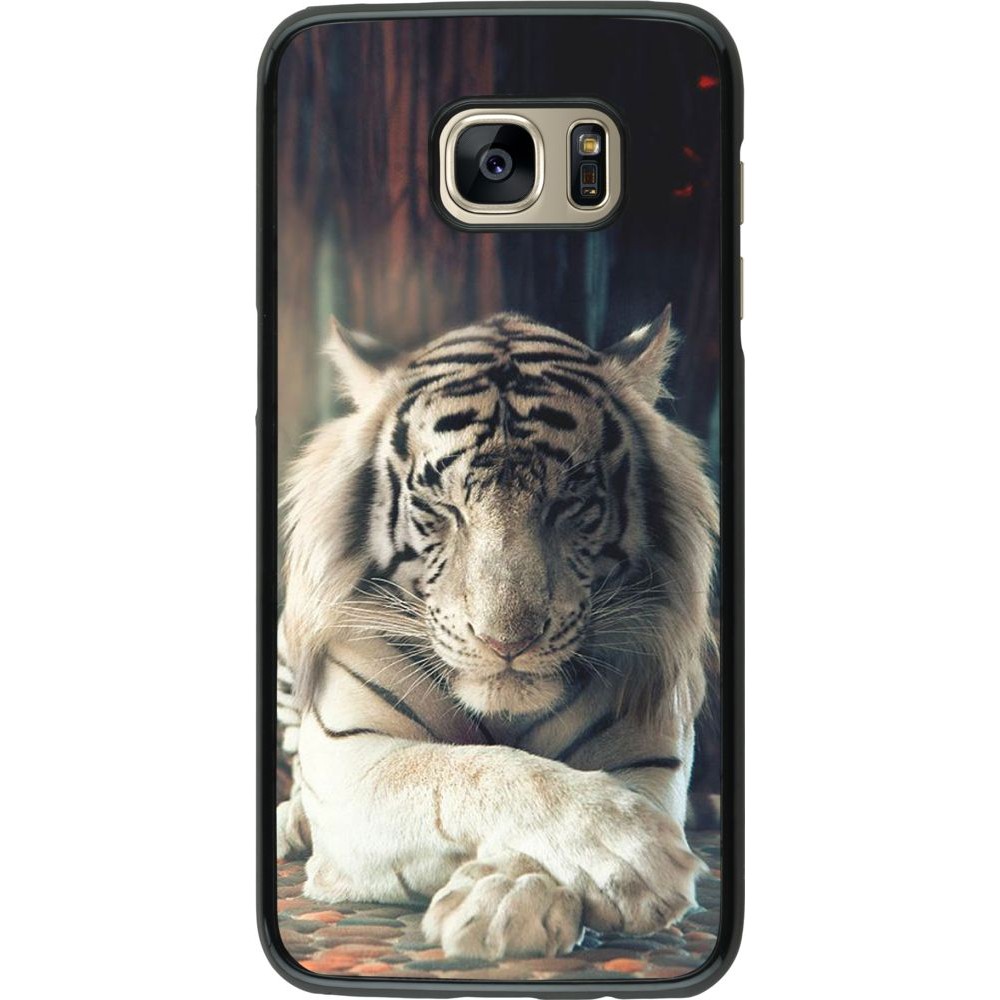 Coque Samsung Galaxy S7 edge - Zen Tiger