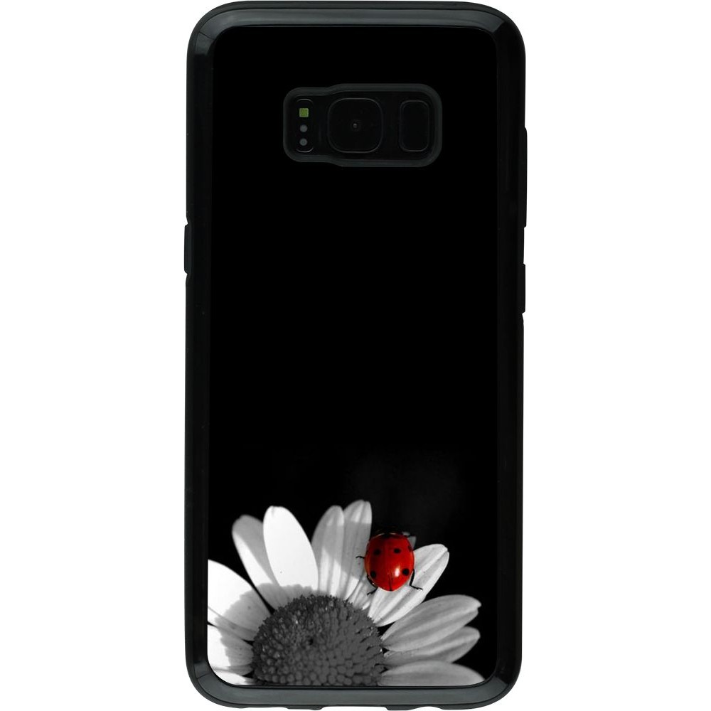Coque Samsung Galaxy S8 - Hybrid Armor noir Black and white Cox