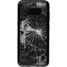 Coque Samsung Galaxy S8 - Hybrid Armor noir Broken Screen