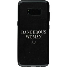 Coque Samsung Galaxy S8 - Hybrid Armor noir Dangerous woman