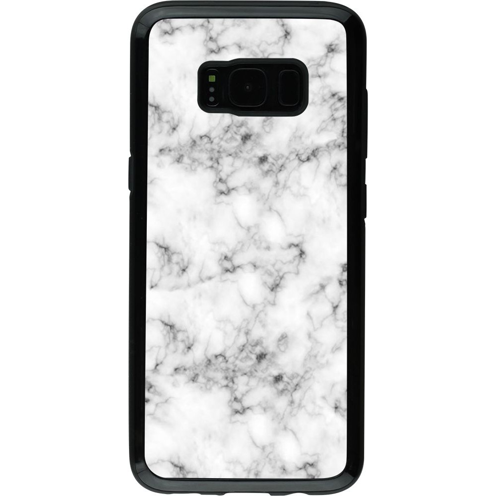 Coque Samsung Galaxy S8 - Hybrid Armor noir Marble 01