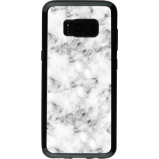 Hülle Samsung Galaxy S8 - Hybrid Armor schwarz Marble 01