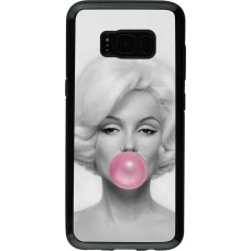 Coque Samsung Galaxy S8 - Hybrid Armor noir Marilyn Bubble