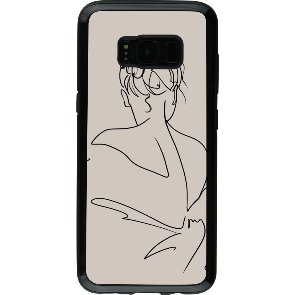 Coque Samsung Galaxy S8 - Hybrid Armor noir Salnikova 05