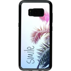 Coque Samsung Galaxy S8 - Hybrid Armor noir Smile 05