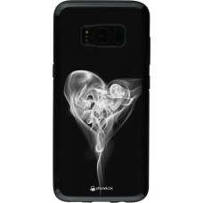 Coque Samsung Galaxy S8 - Hybrid Armor noir Valentine 2022 Black Smoke