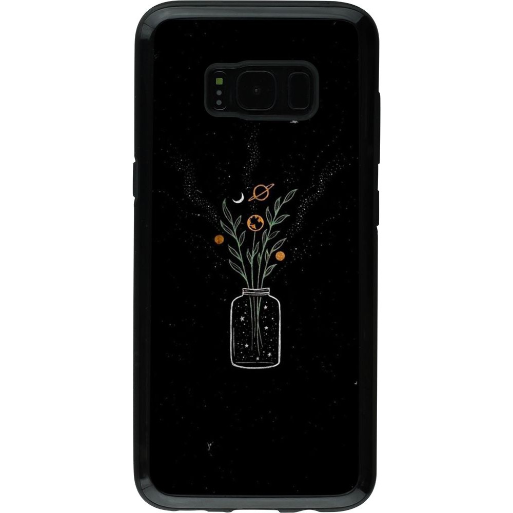 Hülle Samsung Galaxy S8 - Hybrid Armor schwarz Vase black