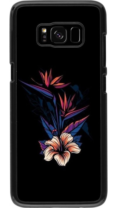 Hülle Samsung Galaxy S8 - Dark Flowers