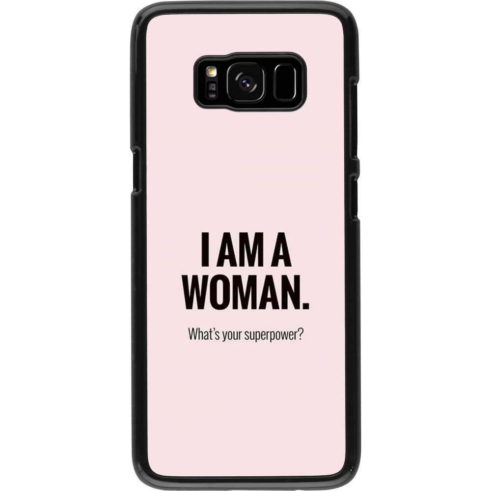 Hülle Samsung Galaxy S8 - I am a woman
