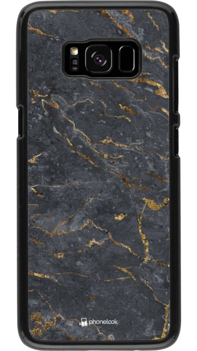 Coque Samsung Galaxy S8 - Grey Gold Marble