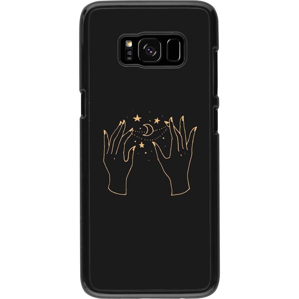 Hülle Samsung Galaxy S8 - Grey magic hands