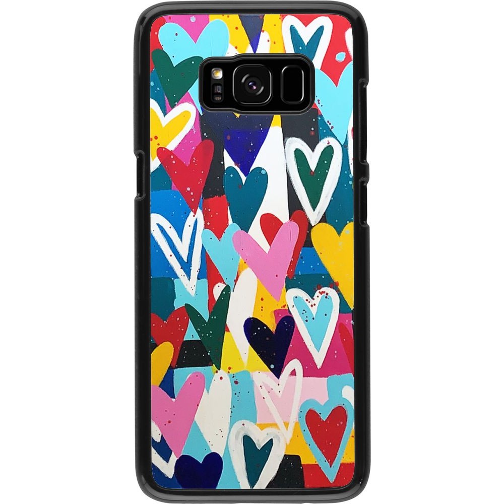 Coque Samsung Galaxy S8 - Joyful Hearts