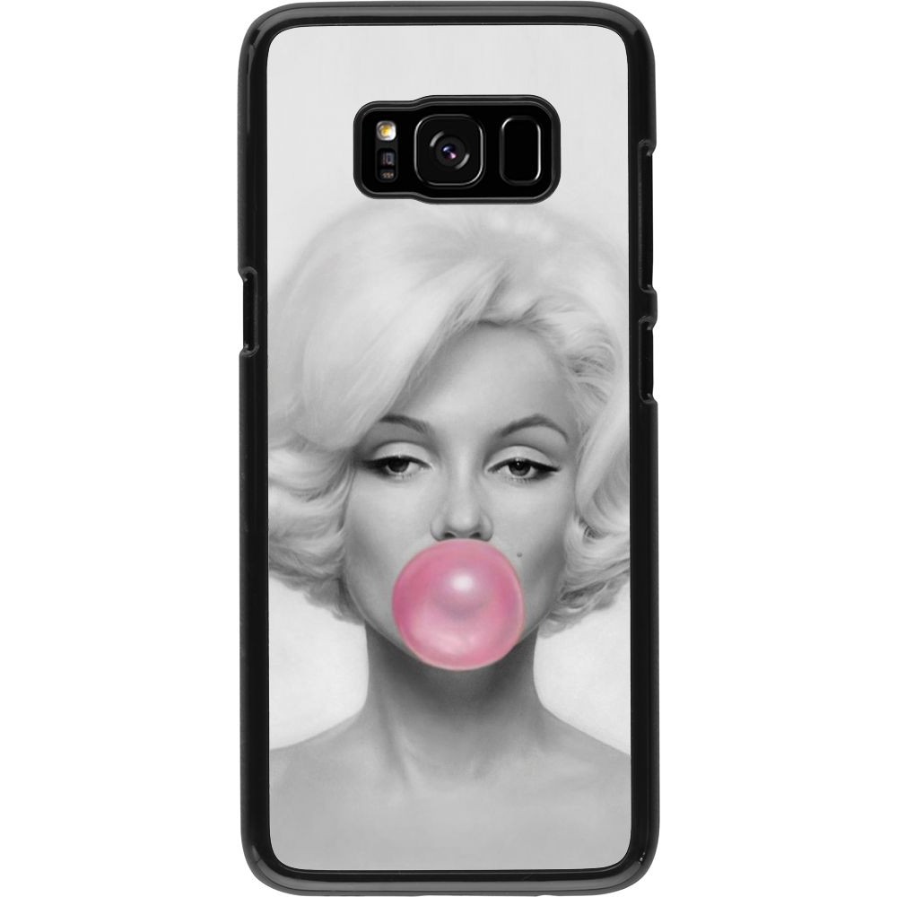 Coque Samsung Galaxy S8 - Marilyn Bubble