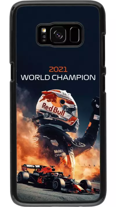 Coque Samsung Galaxy S8 - Max Verstappen 2021 World Champion