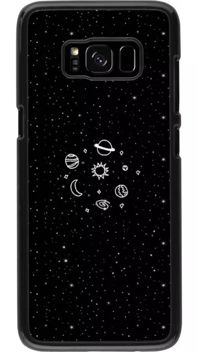 Coque Samsung Galaxy S8 - Space Doodle