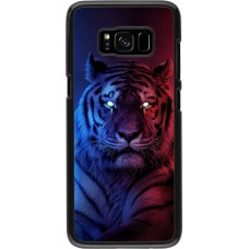 Hülle Samsung Galaxy S8 - Tiger Blue Red